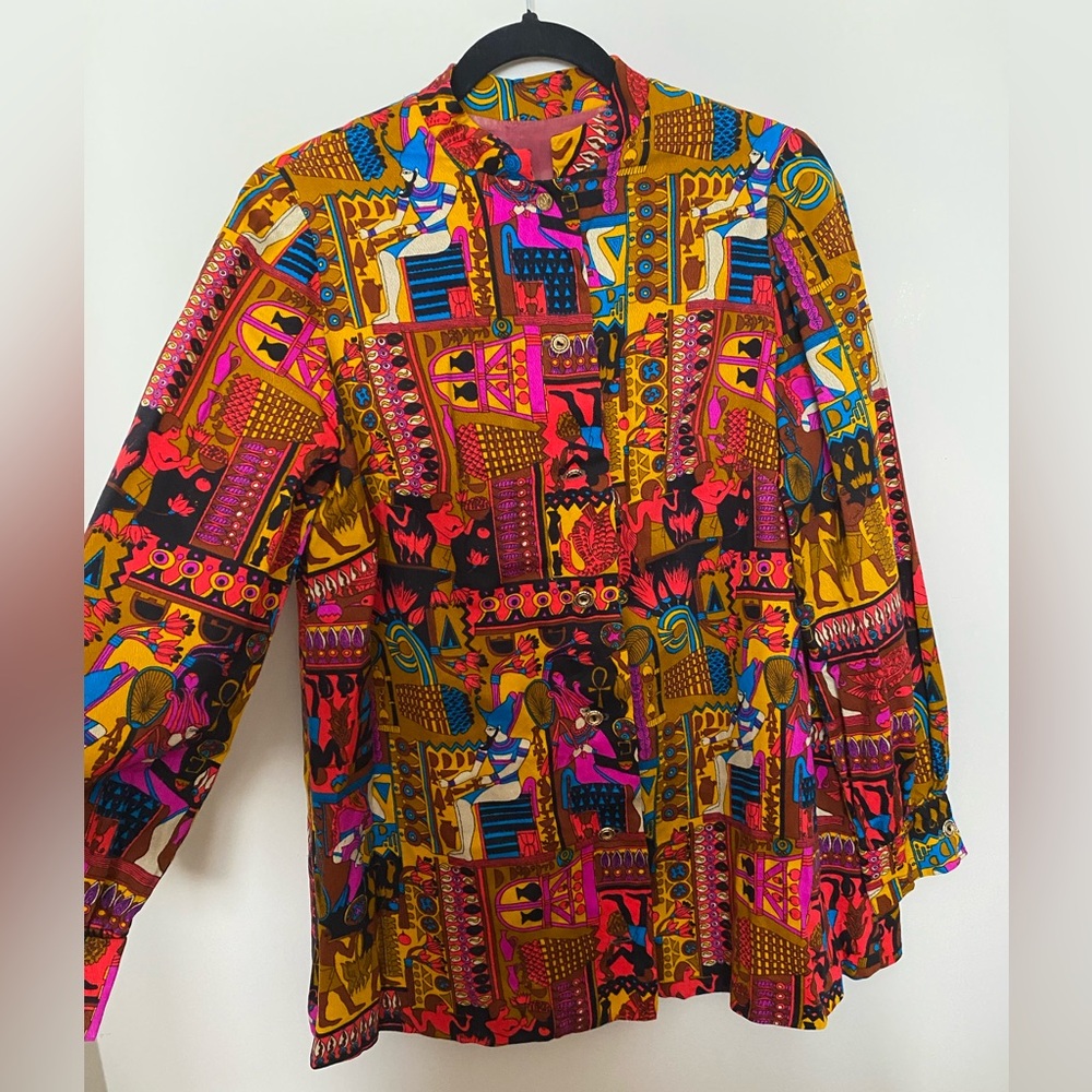 vintage 1970s button up